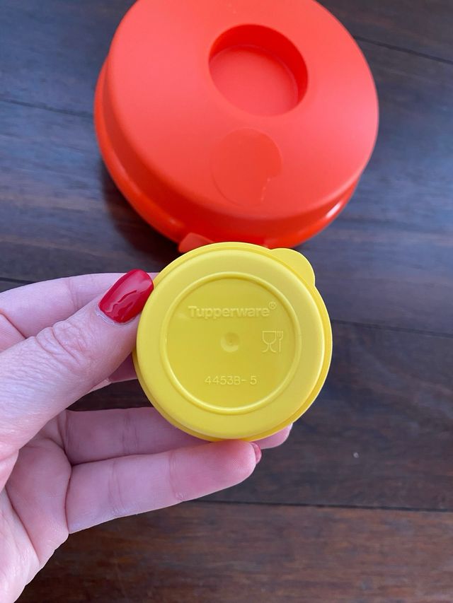 Caixa para hamburguer Tupperware