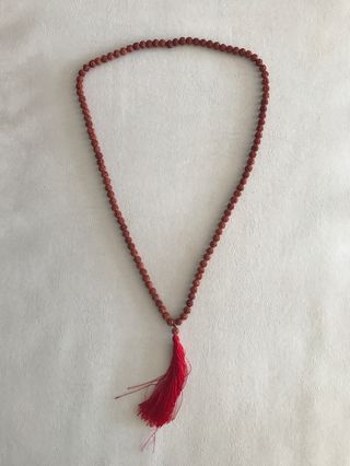 Japamala imitação sementes de Rudraksha