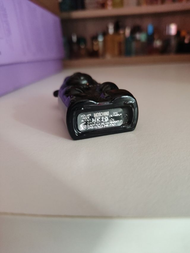 Miniatura de perfume Moschino hombre