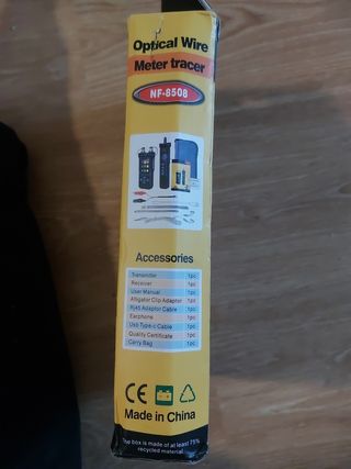 Localizador y comprobador de cables.