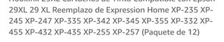 Cartuchos para impresora Epson 