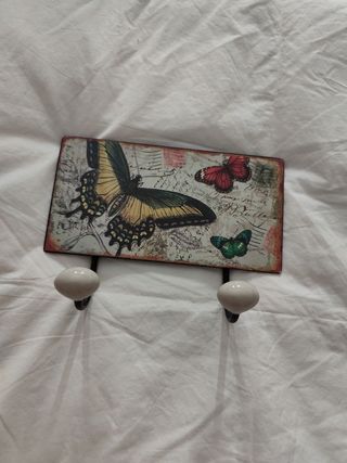 Perchero mariposa 🦋