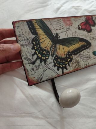 Perchero mariposa 🦋