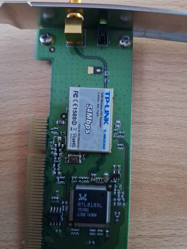 Adaptador de red TP-LINK 54Mbps