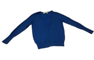 Chaqueta azul de Zara.