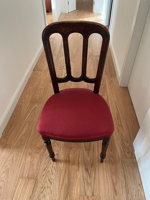 AVOLO CON N. 6 SEDIE FINE OTTOCENTO