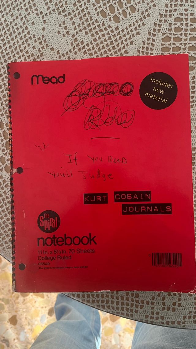 Kurt Cobain Journals. Primera Edición