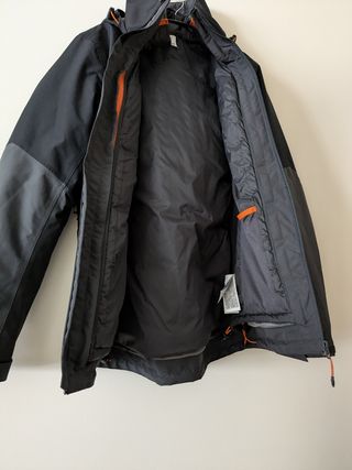 Cazadora impermeable, chaqueta acolchada desmontab