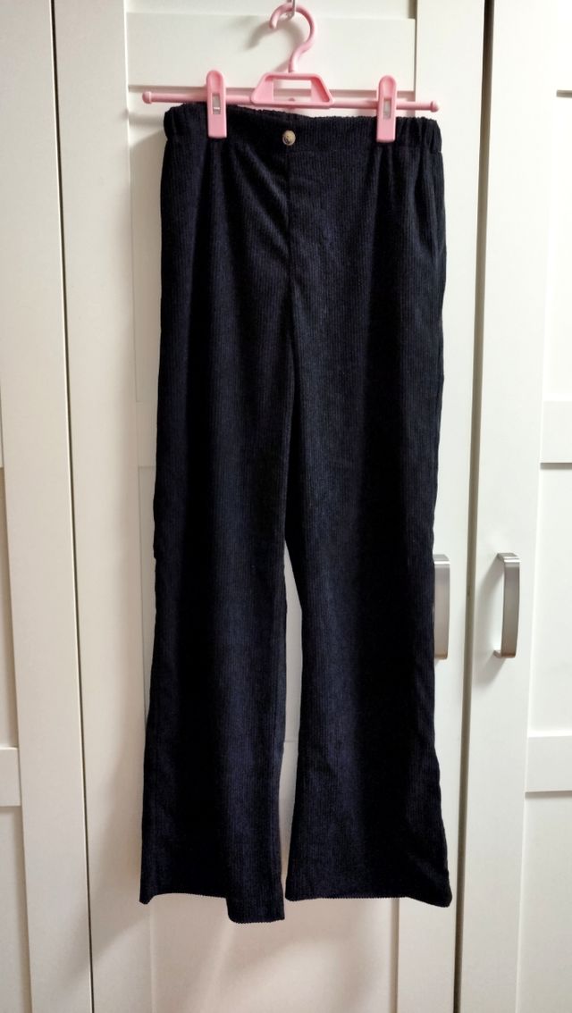 Lote pantalones 10-11 pierna ancha niña talla 1