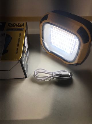 Lampada torcia led COB ricaricabile