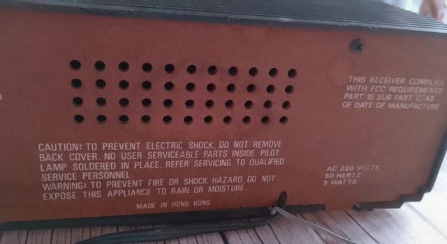 Radio orologio clock sveglia alarm flip