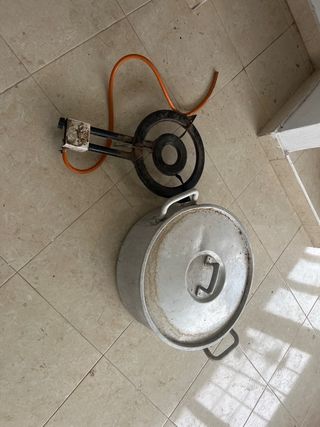 Olla de aluminio