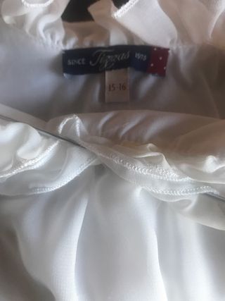 Vestido de ceremonia o de comunion