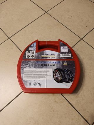Catene da neve omologate acciaio inoss.