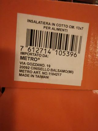 Ciotole di terra cotta