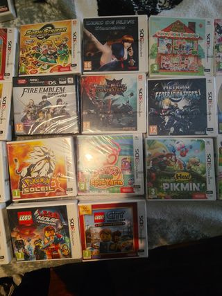 Lote juegos nintendo 3ds multiregion y pal españa
