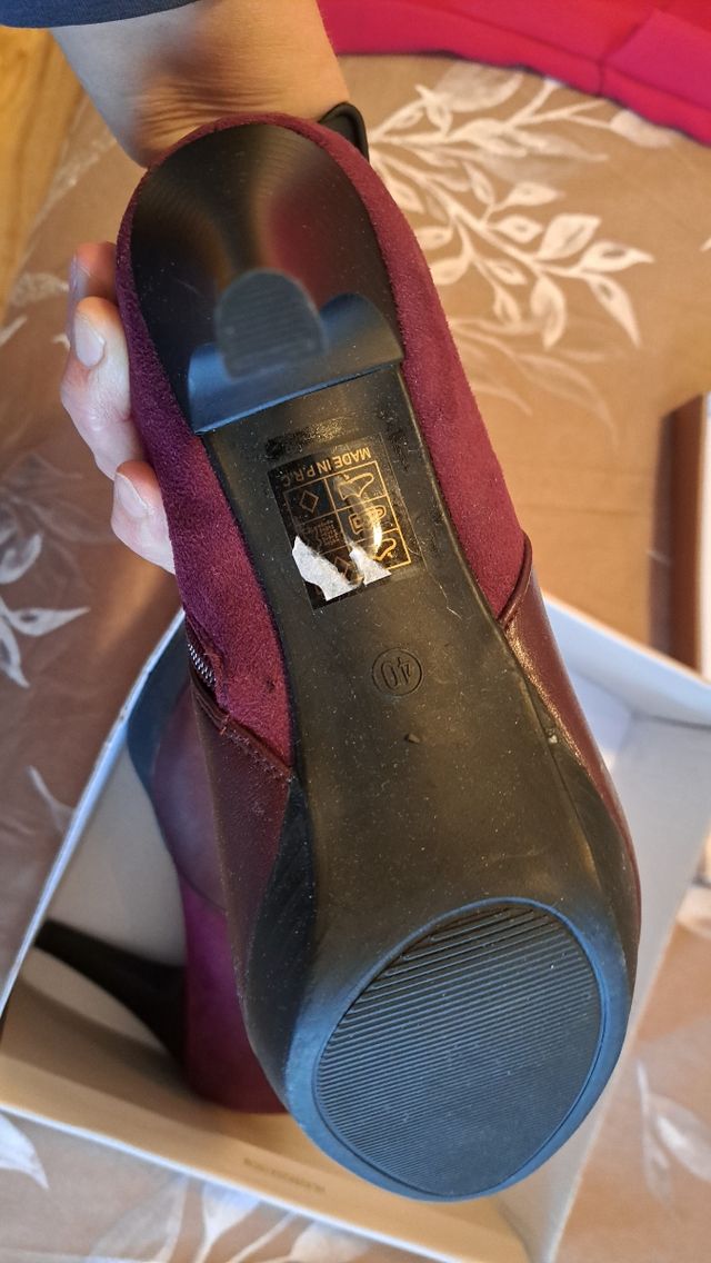 Botines en perfecto estado