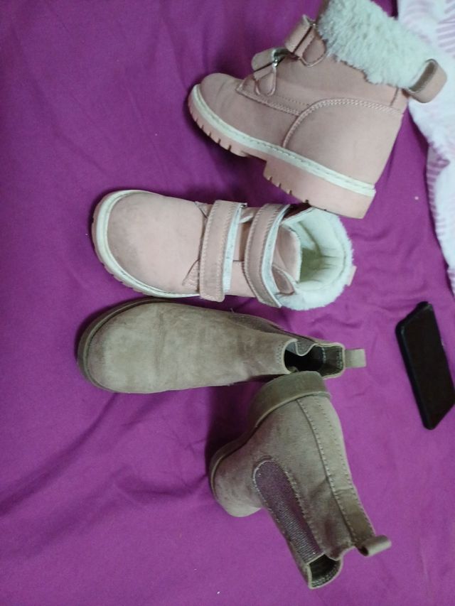 Lote 2 pares de botas n27