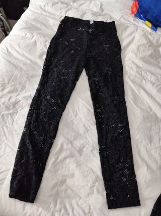 Medias o leggins de encaje sin estrenar