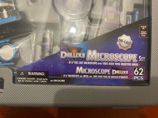 Maletin microscopio deluxe