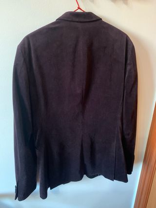 Americana hombre terciopelo de Zara