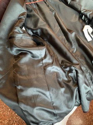 Americana hombre terciopelo de Zara