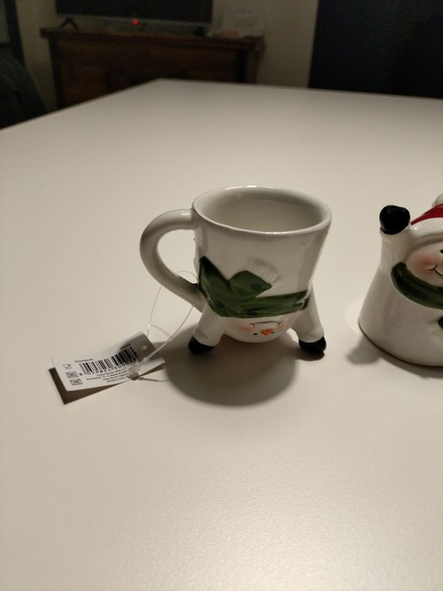 Tazzine Natalizie ceramica