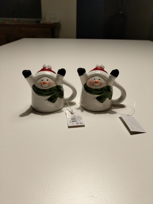 Tazzine Natalizie ceramica