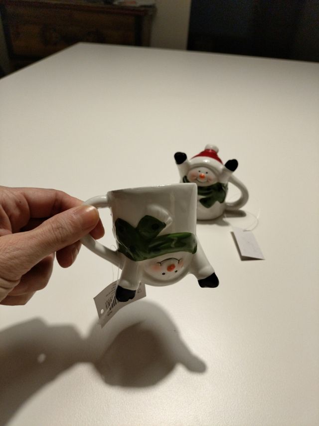 Tazzine Natalizie ceramica