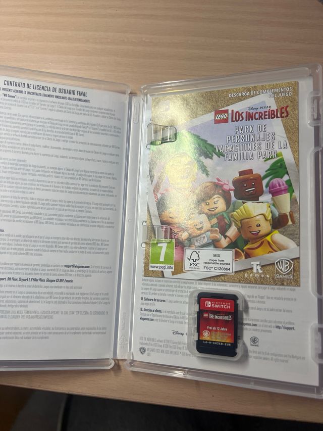 LEGO los increibles switch