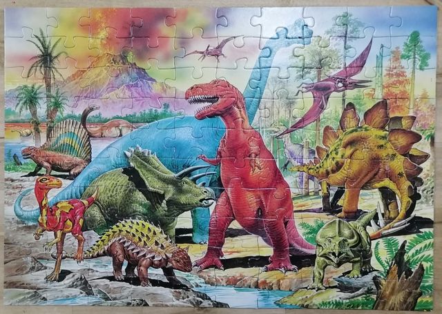 Puzzle dinosaurios