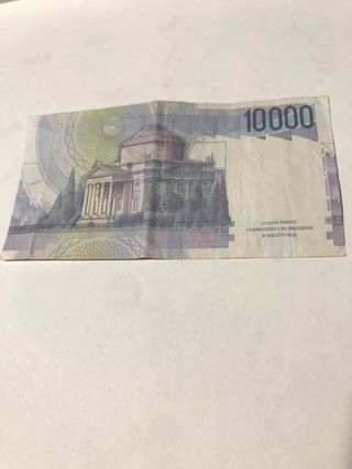 Banconota 10000 lire A. Volta