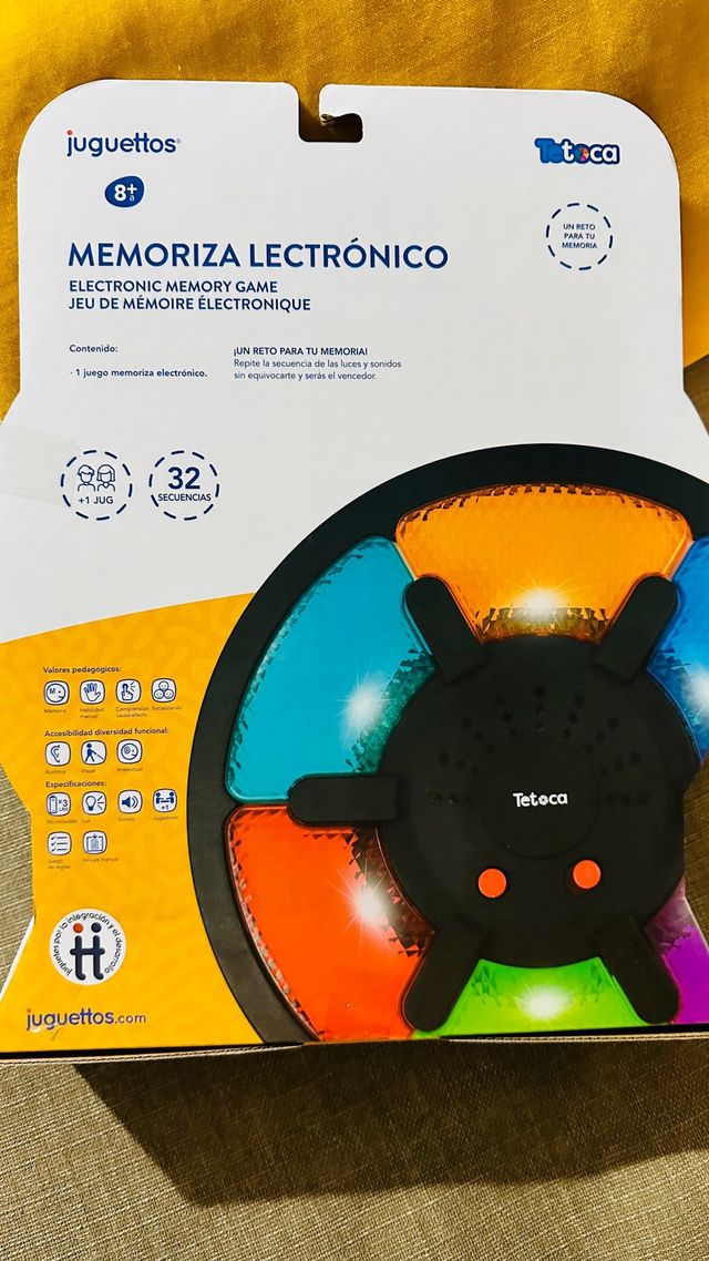 Juego Memoriza electronico