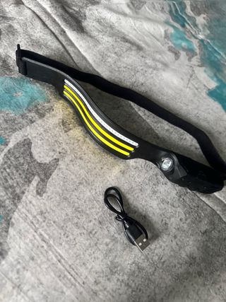 Linterna frontal LED con sensor