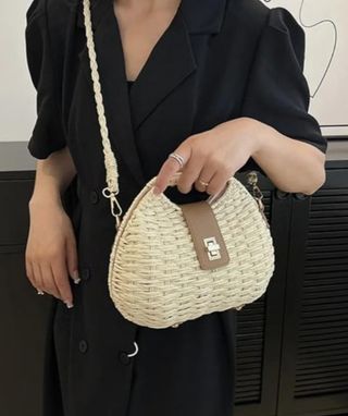 Bolso de junco natural