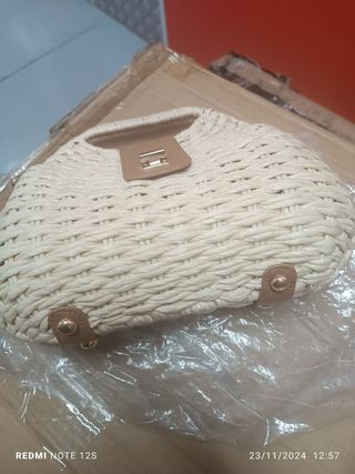 Bolso de junco natural