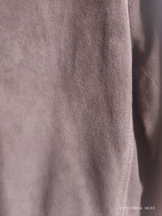 Chaqueta hombre de ante 