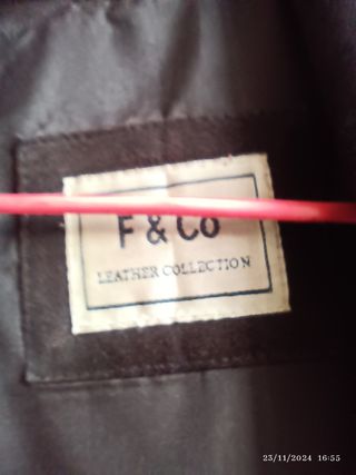 Chaqueta hombre de ante 