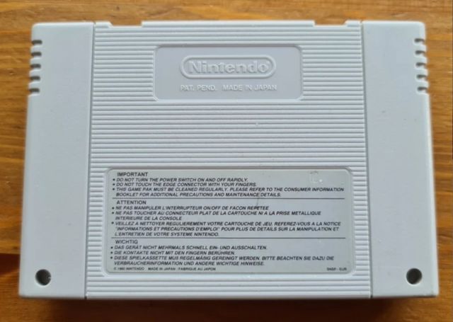 Juego FIFA 96 para Súper Nintendo