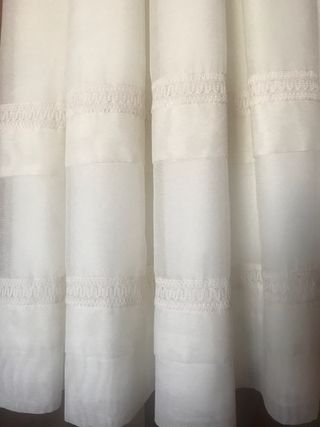 Vestido de comunion para niña rellenita.