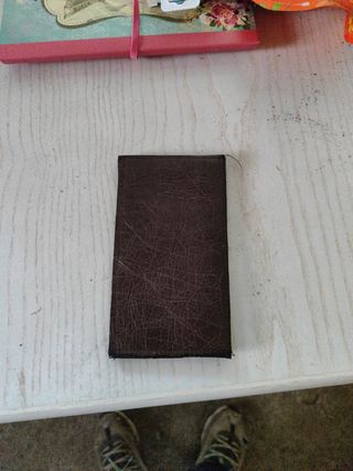 Porta documentos cuero