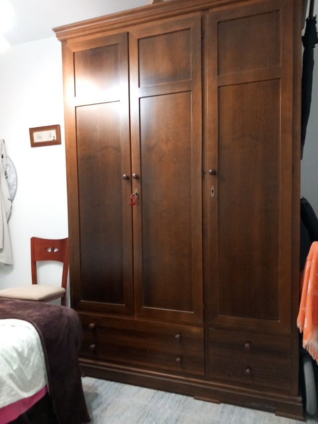 Armario 3 puertas con cajones 