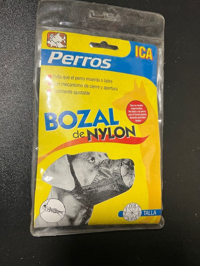 Museruola in nylon misura 8