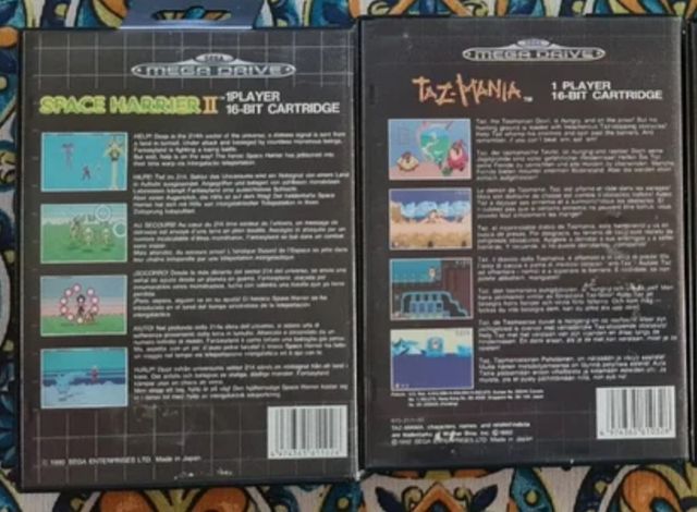 Juegos SEGA MEGA DRIVE