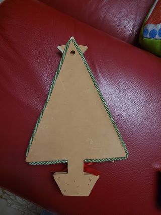 Alberello di Natale in terracotta