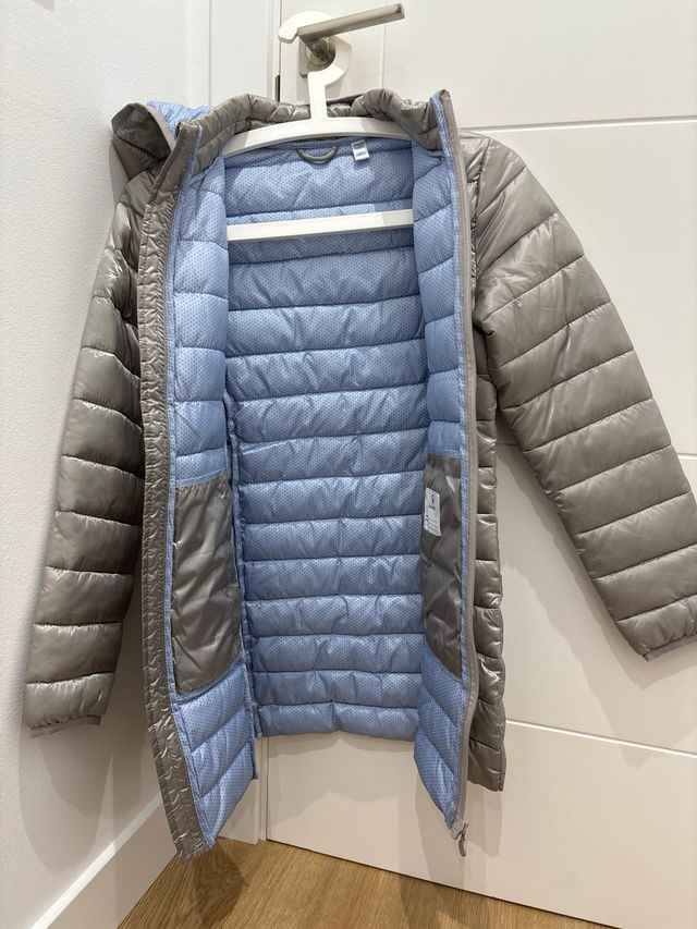 Plumífero plateado niña 12 años Okaidi 