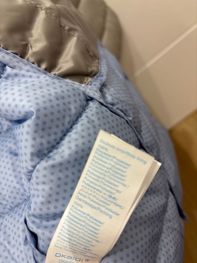 Plumífero plateado niña 12 años Okaidi 