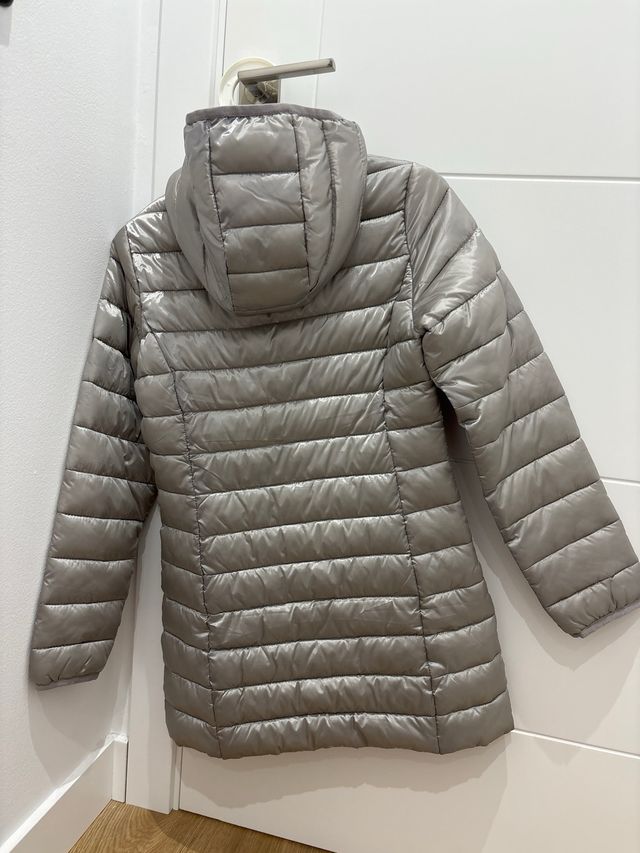 Plumífero plateado niña 12 años Okaidi 