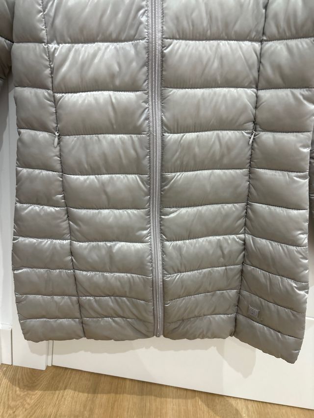 Plumífero plateado niña 12 años Okaidi 