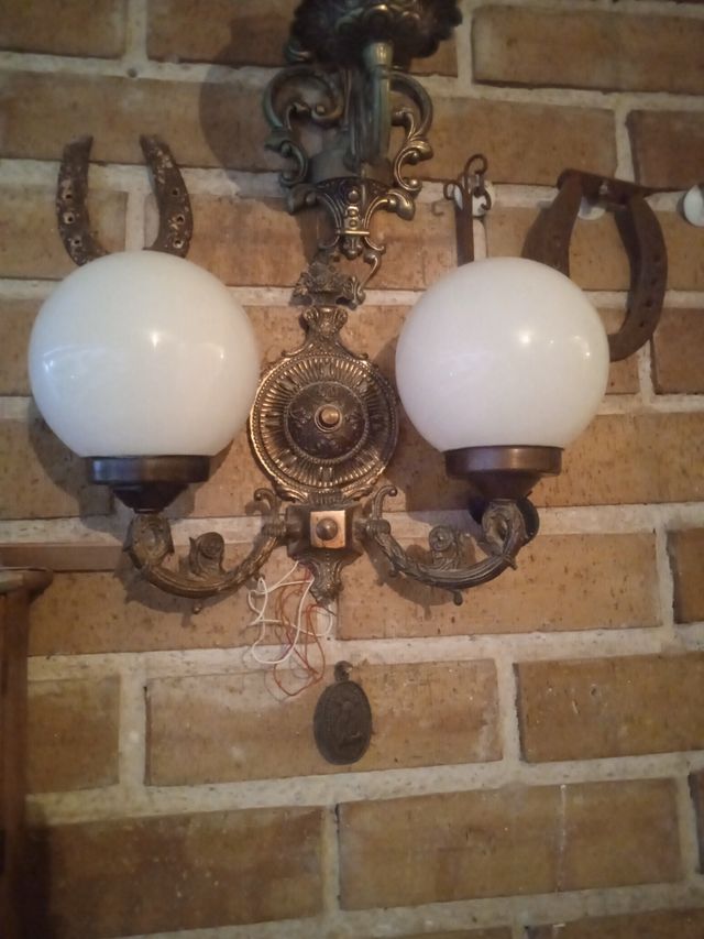 Aplique de lampara vintage